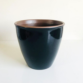 Macetero de Ceramica - Mediano - Negro