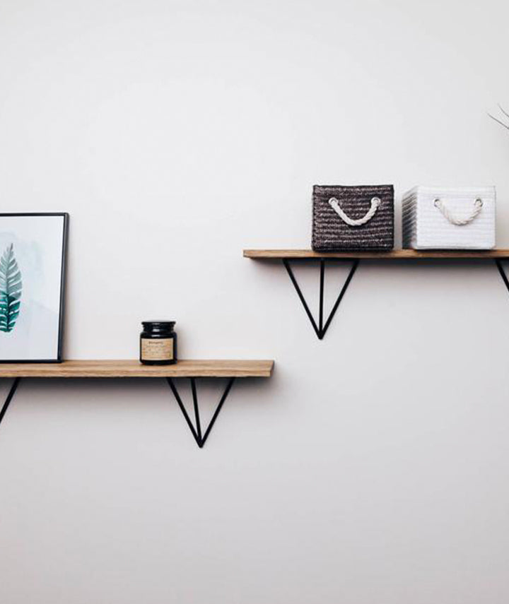 Repisas Geometrica Doble Base