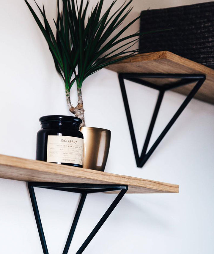 Repisas Geometrica Doble Base